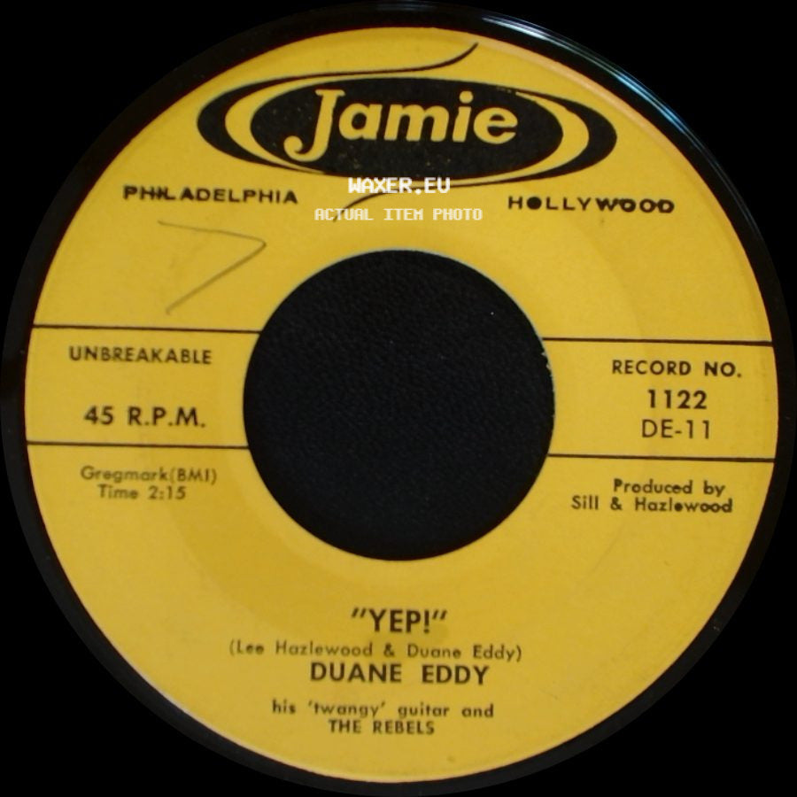Duane Eddy - Three-30-Blues / Yep! side B