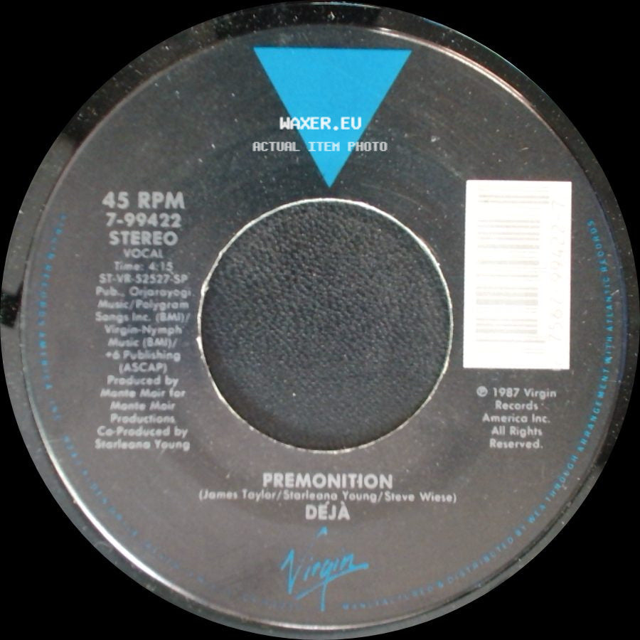 Déjà / Deja - Premonition / You And Me Tonight side A