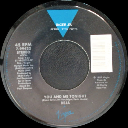 Déjà / Deja - Premonition / You And Me Tonight side B