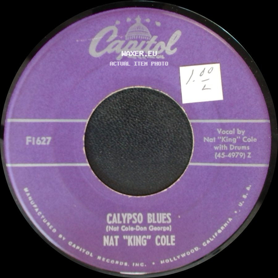 The King Cole Trio / Nat "King" Cole - Lost April / Calypso Blues side B