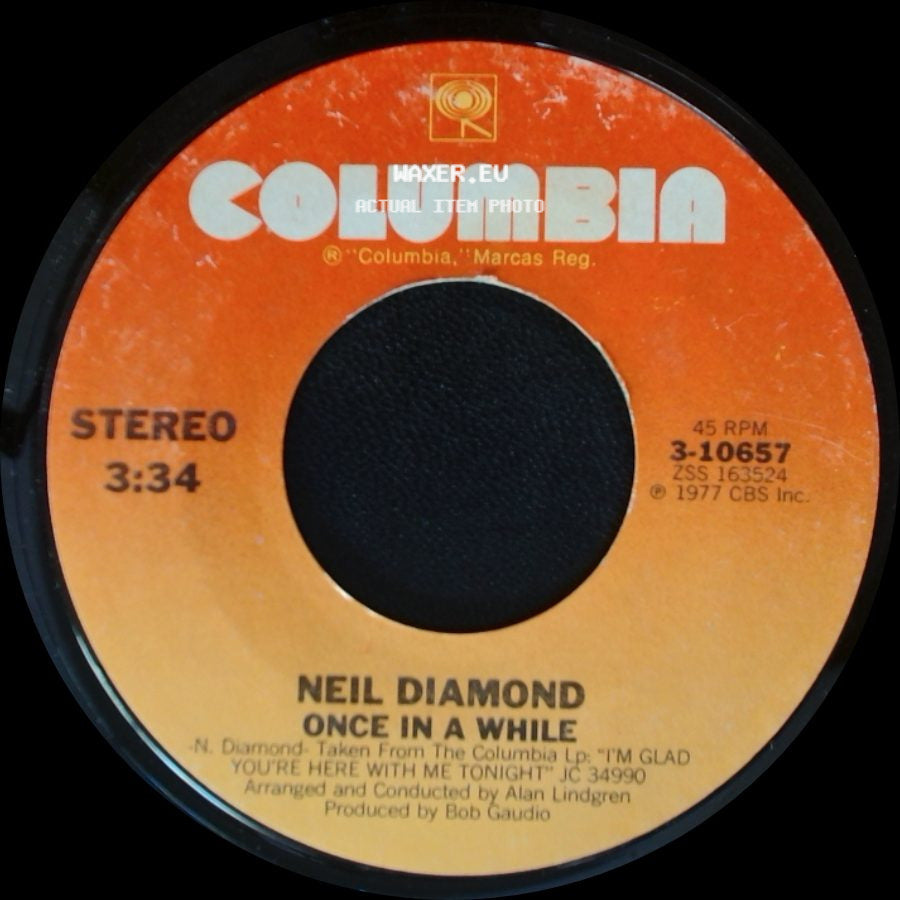 Neil Diamond - Desirée / Once In A While side B