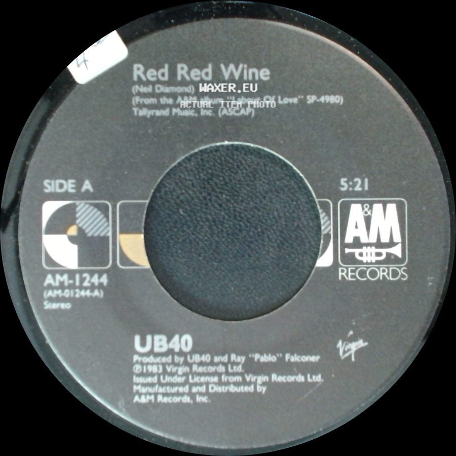 Ub40 - Red Red Wine / Sufferin' side A