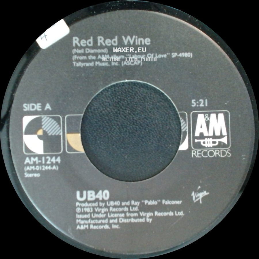 Ub40 - Red Red Wine / Sufferin' side A