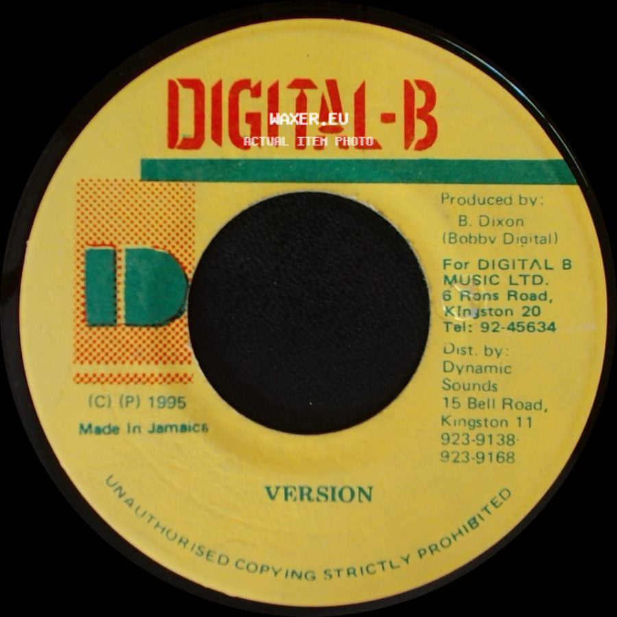 Edi Fitzroy & Frankie Paul - Africa Is Calling / Version side B