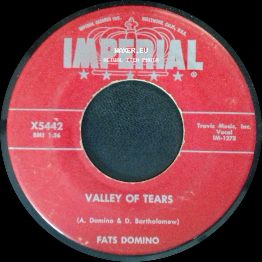 Fats Domino - Valley Of Tears / It's You I Love side A