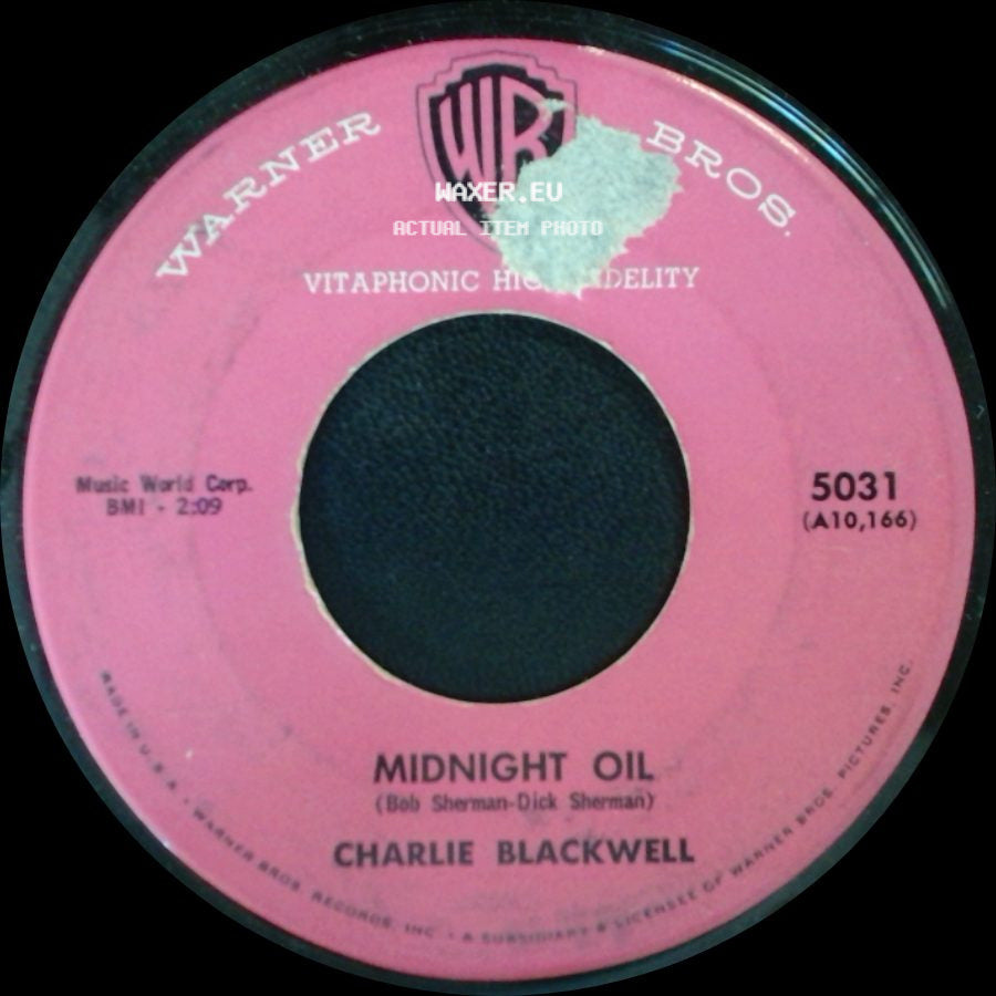 Charlie Blackwell - Midnight Oil / None Of 'em Glow Like You side A