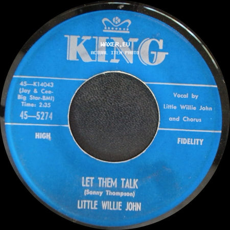 Little Willie John - Let Them Talk / Right There side A