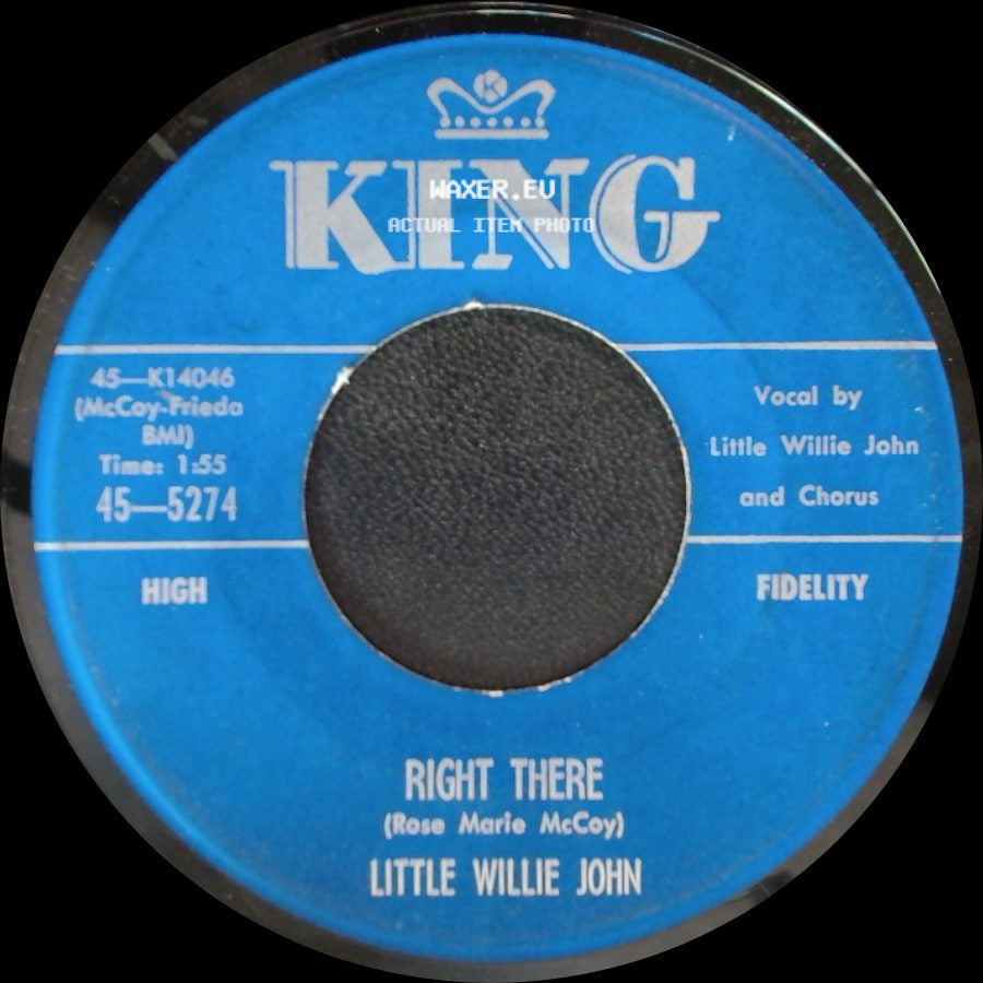 Little Willie John - Let Them Talk / Right There side B