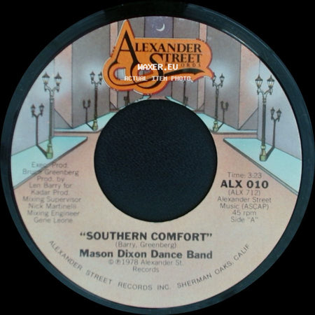 Mason Dixon Dance Band - Southern Comfort - With A Chaser / Southern Comfort side B