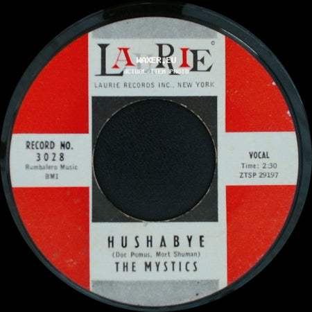 The Mystics - Hushabye / Adam And Eve side A