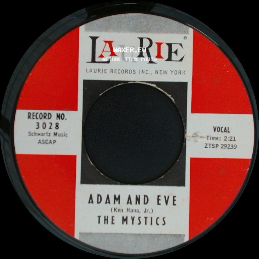 The Mystics - Hushabye / Adam And Eve side B