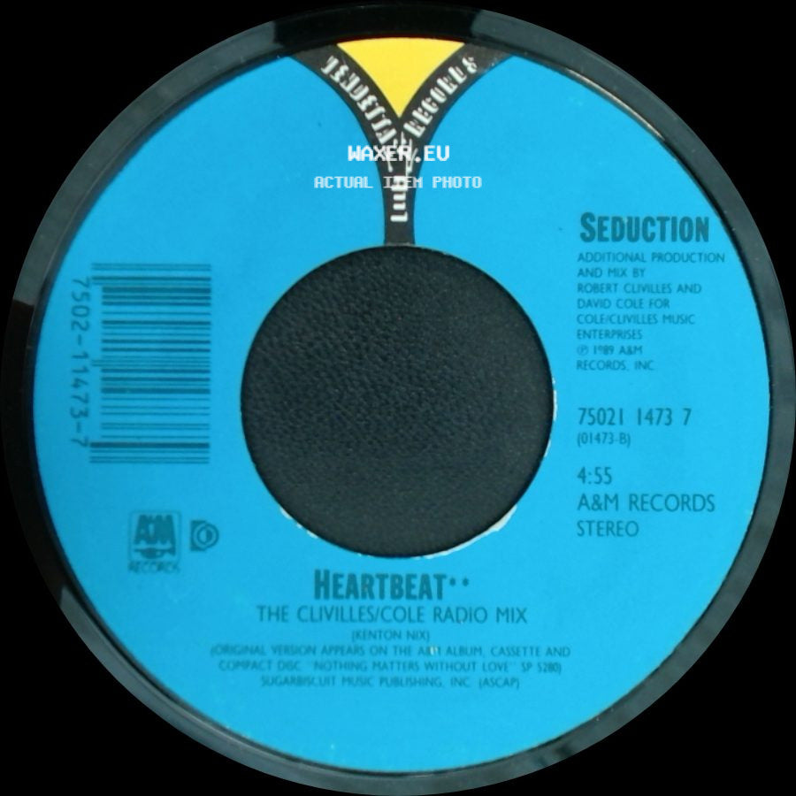 Seduction - Heartbeat - The Clivilles/Cole Radio Mix / Heartbeat* side A