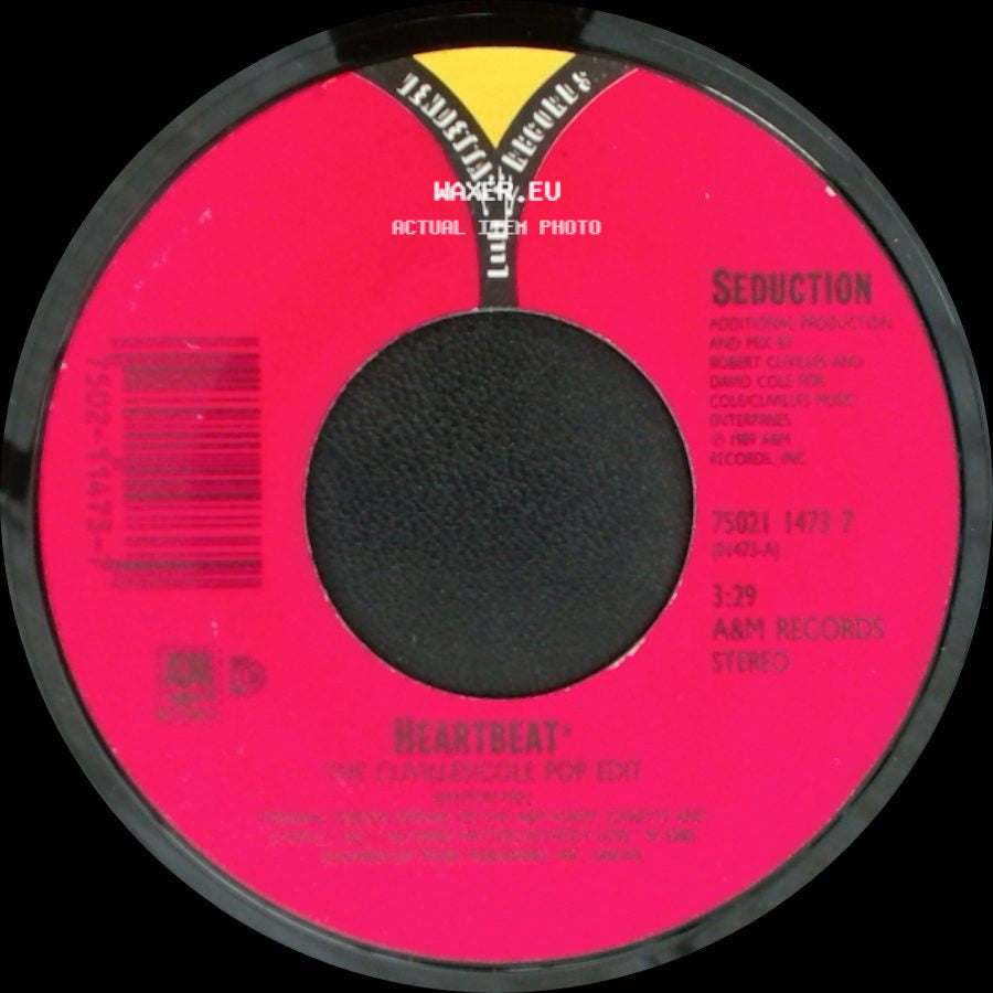 Seduction - Heartbeat - The Clivilles/Cole Radio Mix / Heartbeat* side B