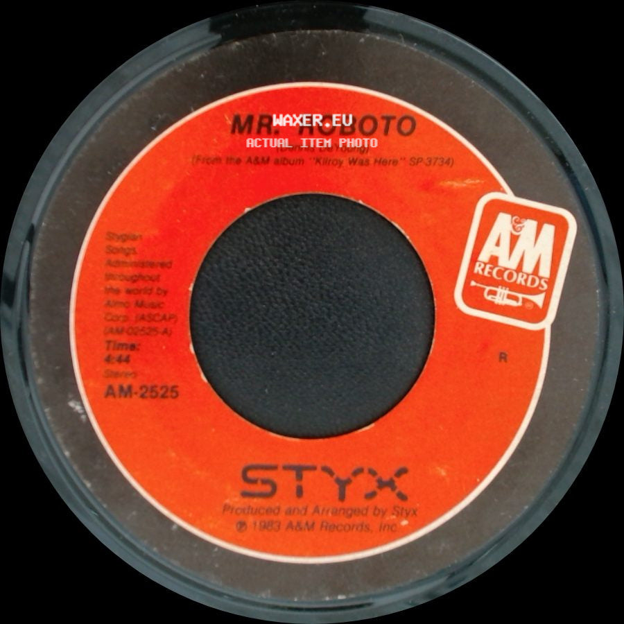 Styx - Mr. Roboto / Snowblind side A