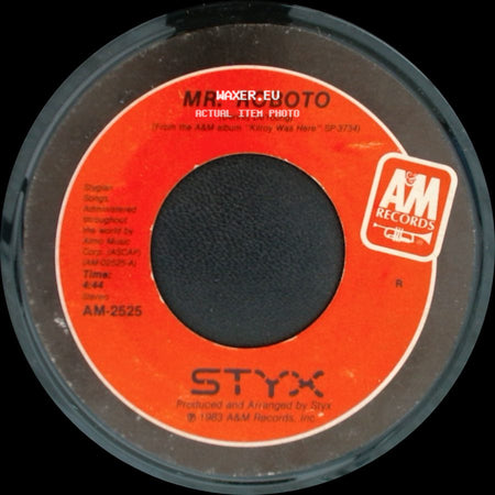 Styx - Mr. Roboto / Snowblind side A