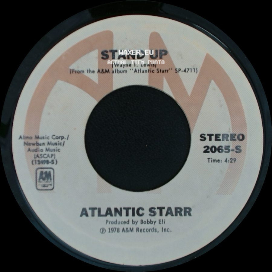 Atlantic Starr - Stand Up / Don't Abuse My Love side A