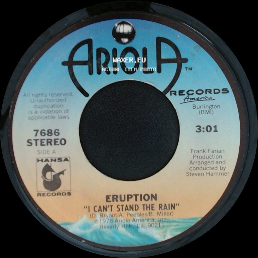 Eruption - I Can't Stand The Rain / Be Yourself side A
