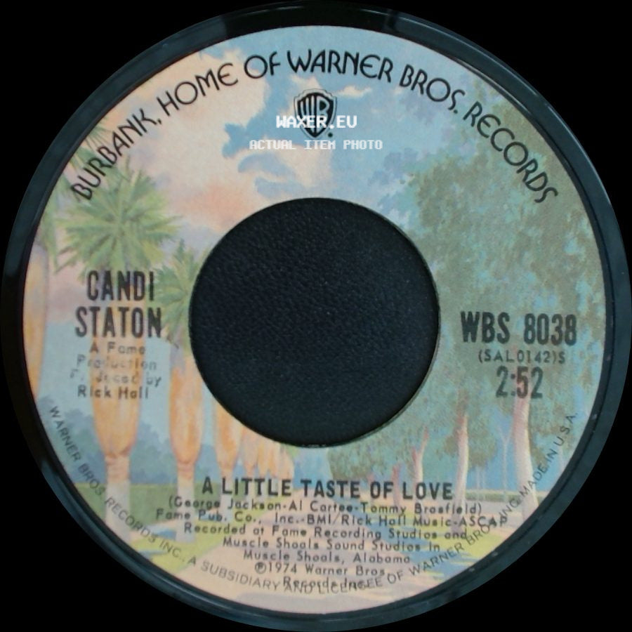 Candi Staton - As Long As He Takes Care Of Home / A Little Taste Of Love side B