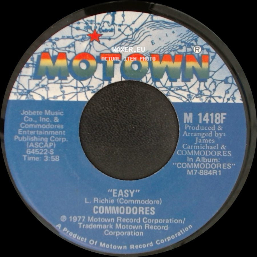 Commodores - Easy / Can't Let You Tease Me side A