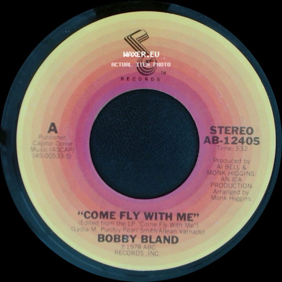 Bobby Bland - Ain't God Something? / Come Fly With Me side B
