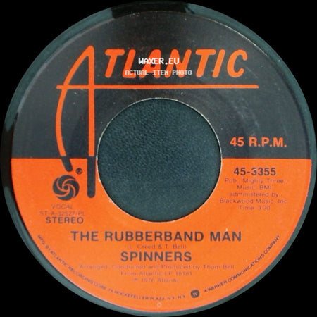 Spinners - The Rubberband Man / Now That We're Together side A