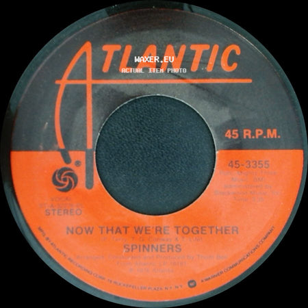 Spinners - The Rubberband Man / Now That We're Together side B