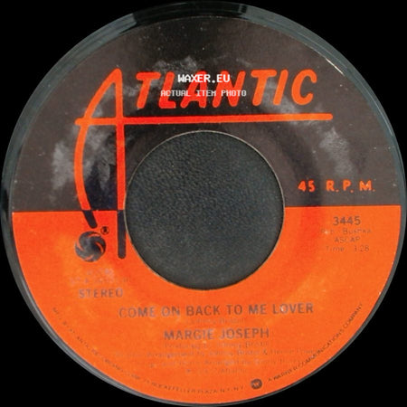 Margie Joseph - Come On Back To Me Lover / Come On Back To Me Lover side B