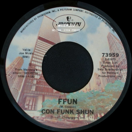 Con Funk Shun - Ffun / Indian Summer Love (Instrumental) side A