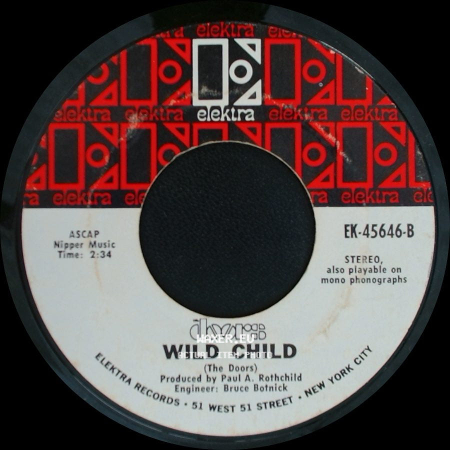 The Doors - Touch Me / Wild Child side B