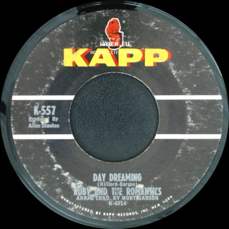 Ruby And The Romantics - Day Dreaming / Young Wings Can Fly (Higher Than You Know) side A