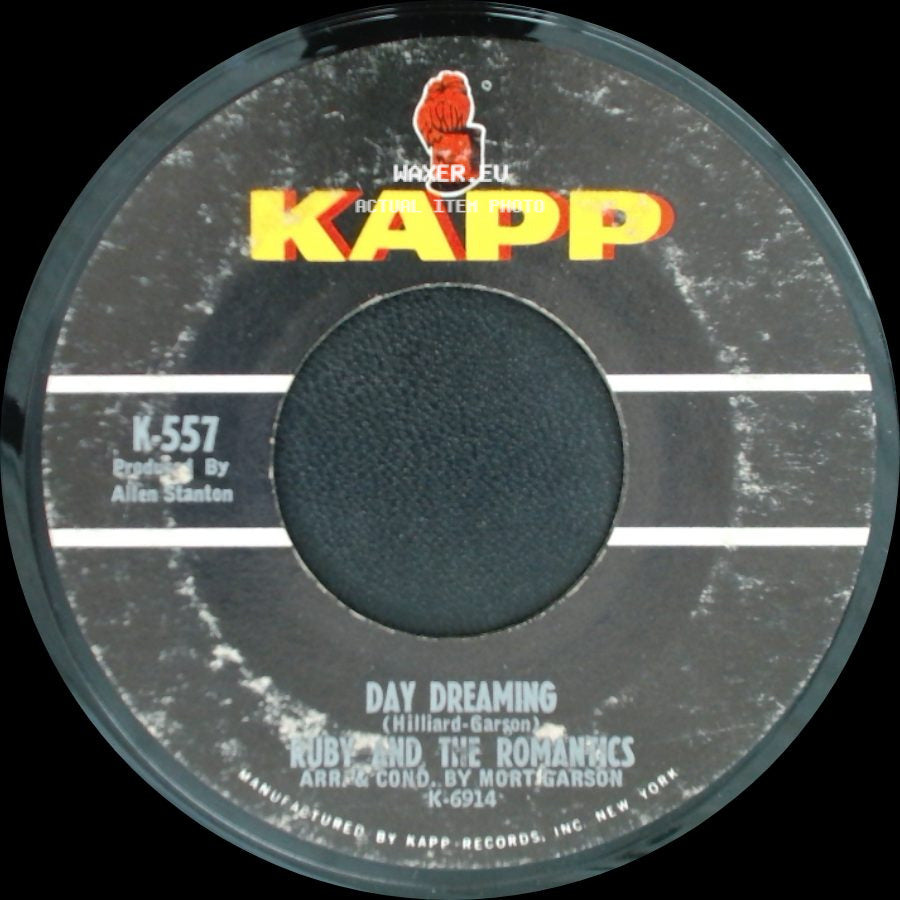 Ruby And The Romantics - Day Dreaming / Young Wings Can Fly (Higher Than You Know) side A