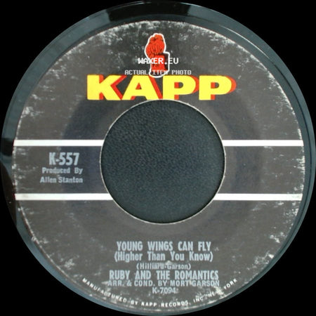 Ruby And The Romantics - Day Dreaming / Young Wings Can Fly (Higher Than You Know) side B