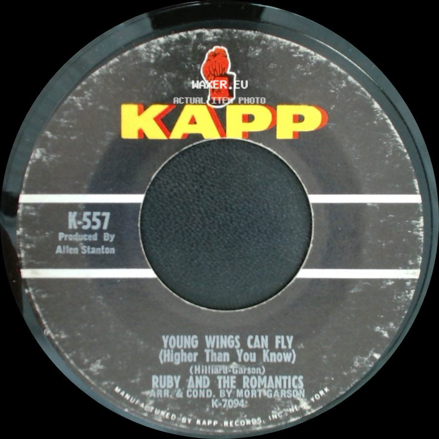 Ruby And The Romantics - Day Dreaming / Young Wings Can Fly (Higher Than You Know) side B