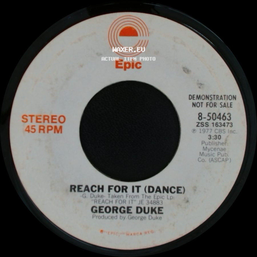 George Duke - Reach For It (Dance) / Reach For It (Dance) side A