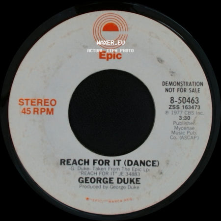 George Duke - Reach For It (Dance) / Reach For It (Dance) side A
