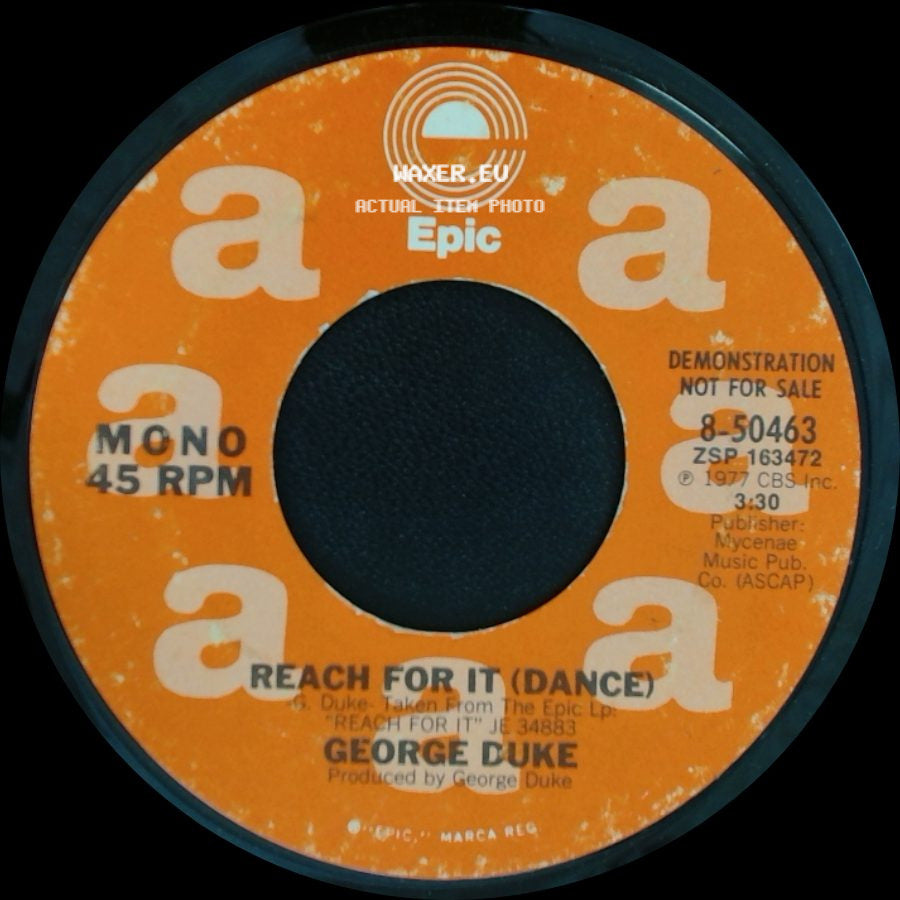 George Duke - Reach For It (Dance) / Reach For It (Dance) side B