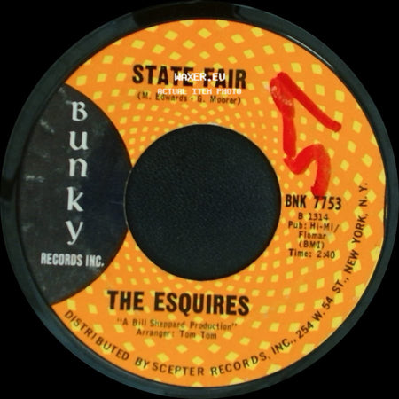 The Esquires - You Say / State Fair side B