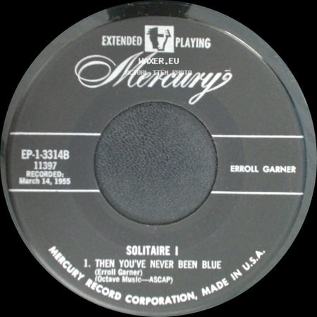 Erroll Garner - Solitaire 1 / Solitaire I side A