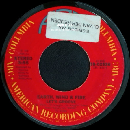 Earth, Wind & Fire - Let's Groove (Instrumental) / Let's Groove side B