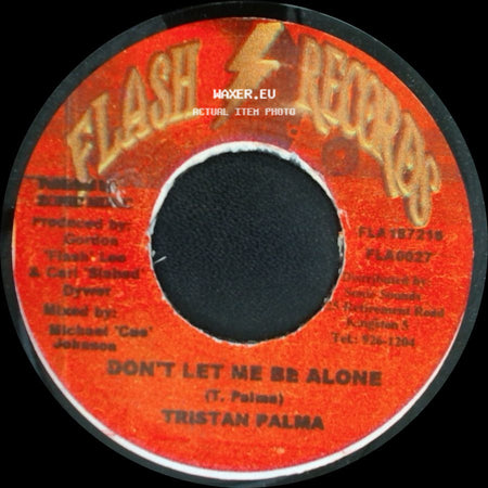 Tristan Palma - Unknown Title A / Don't Let Me Be Alone side B