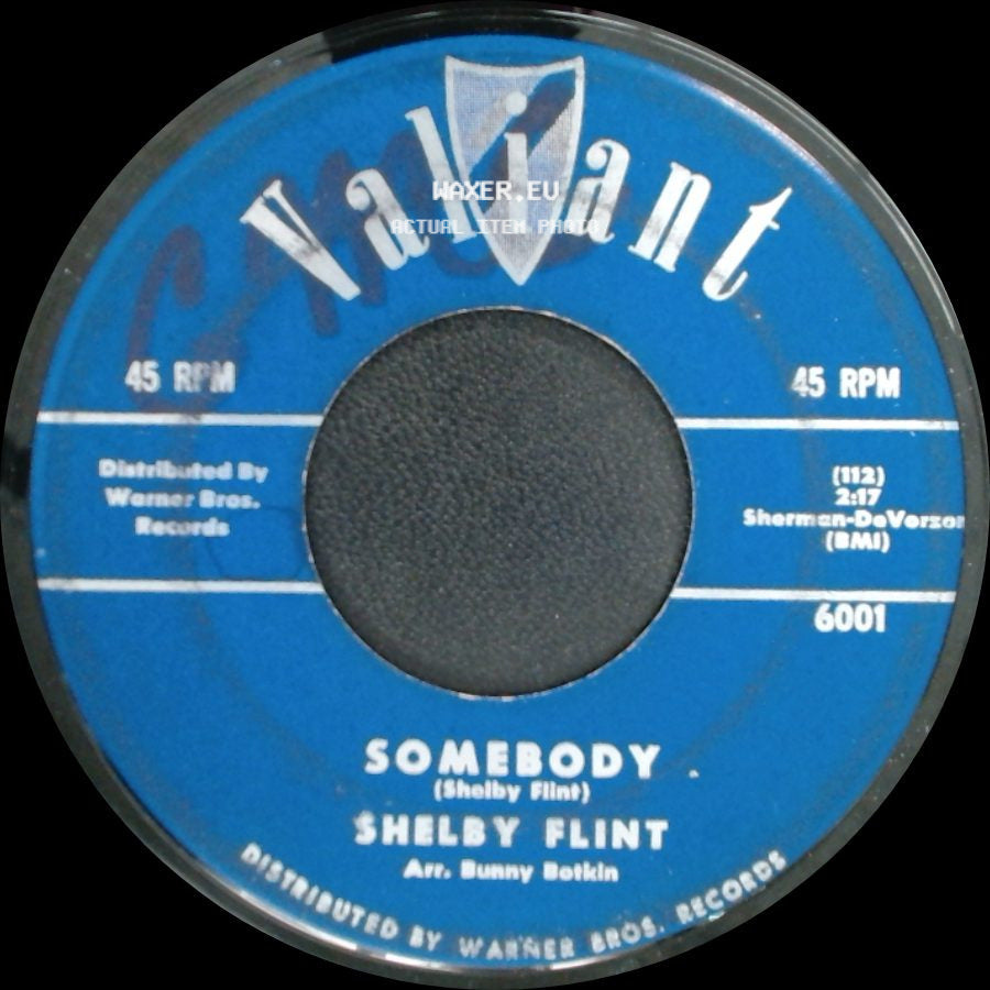 Shelby Flint - Angel On My Shoulder / Somebody side B