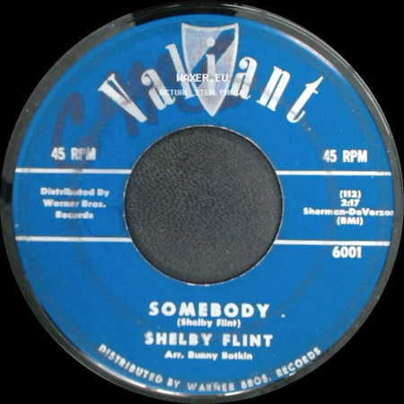Shelby Flint - Angel On My Shoulder / Somebody side B