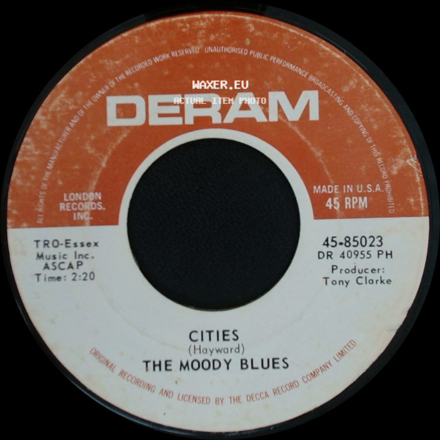 The Moody Blues - Cities / Nights In White Satin side A