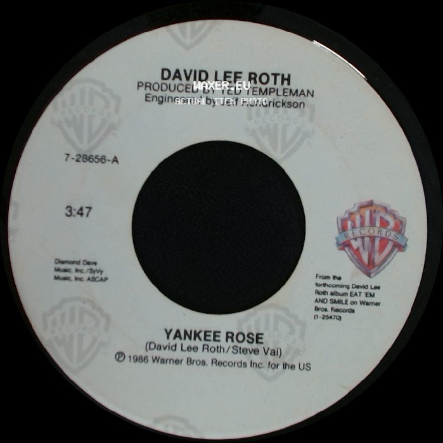 David Lee Roth - Yankee Rose / Shyboy side A
