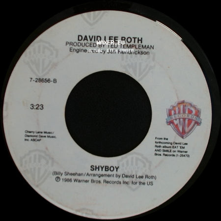 David Lee Roth - Yankee Rose / Shyboy side B