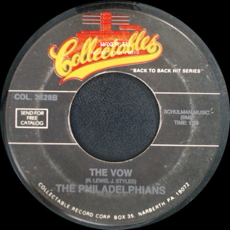 The Philadelphians - Comming Home To You / The Vow side B