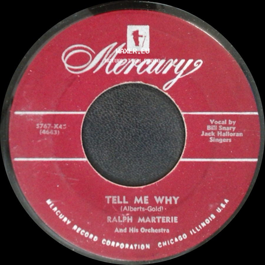 Ralph Marterie And His Orchestra - Tell Me Why / Perdido side A