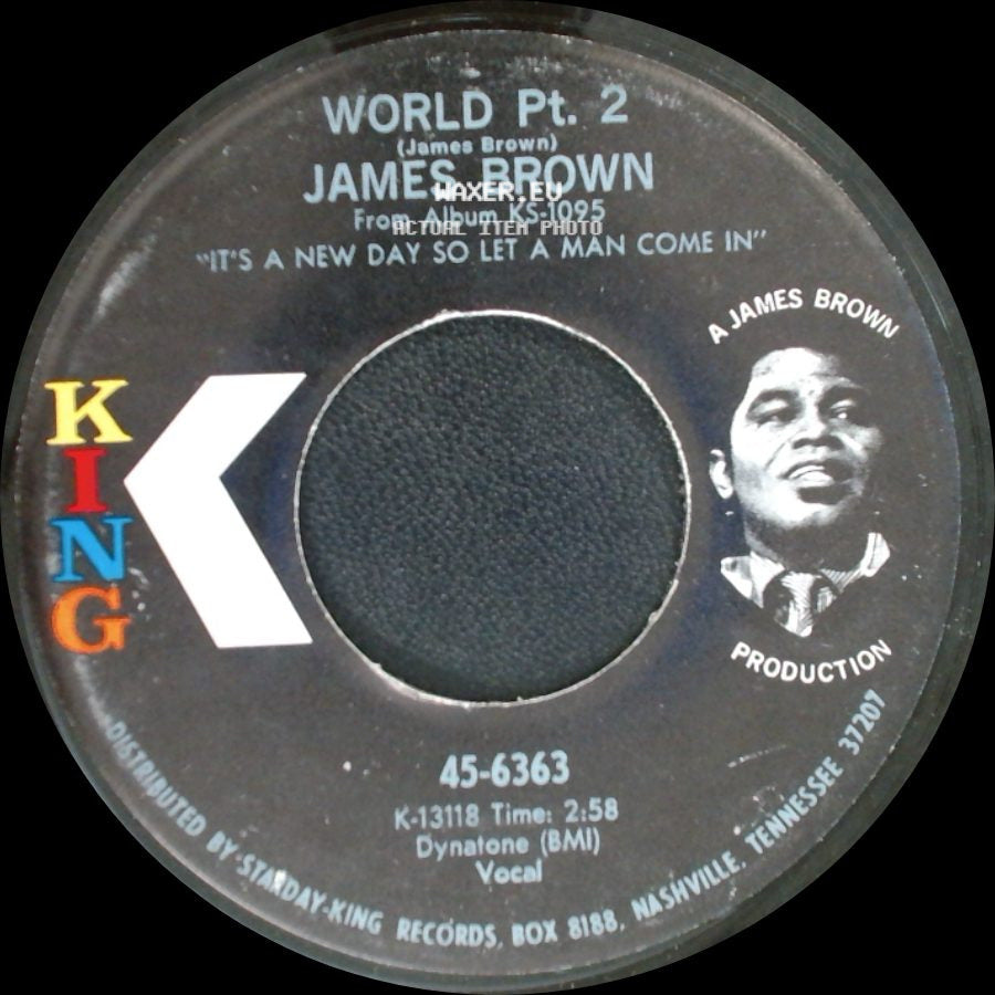 James Brown - World Pt. 2 / I Cried side A
