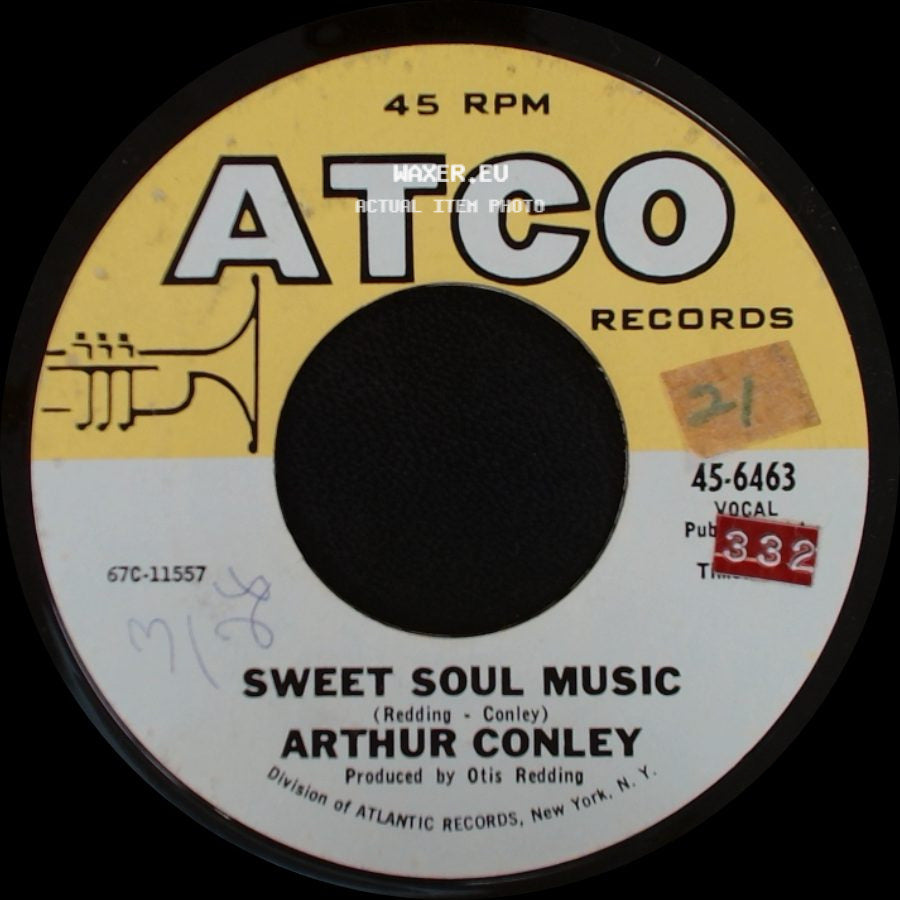Arthur Conley - Let's Go Steady / Sweet Soul Music side B