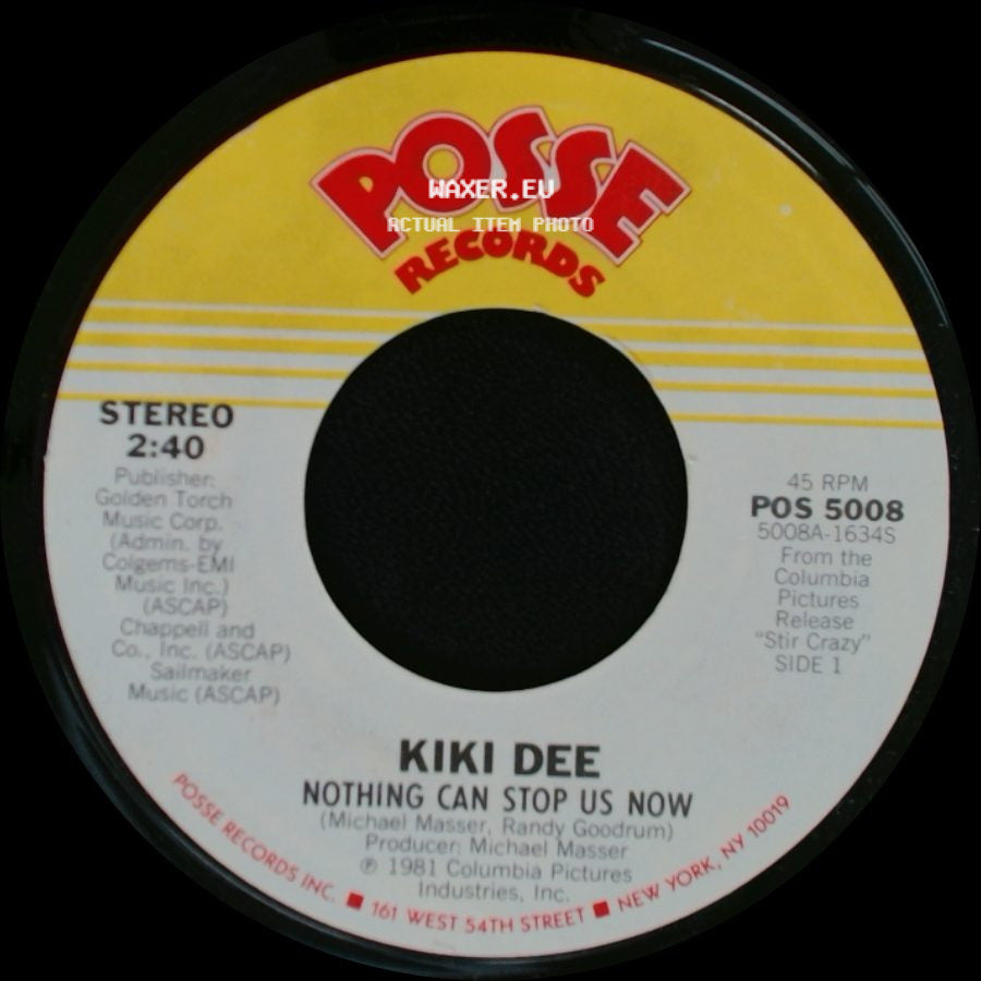 Kiki Dee / Leroy Gomez - Nothing Can Stop Us Now / Watch Her Dance side A